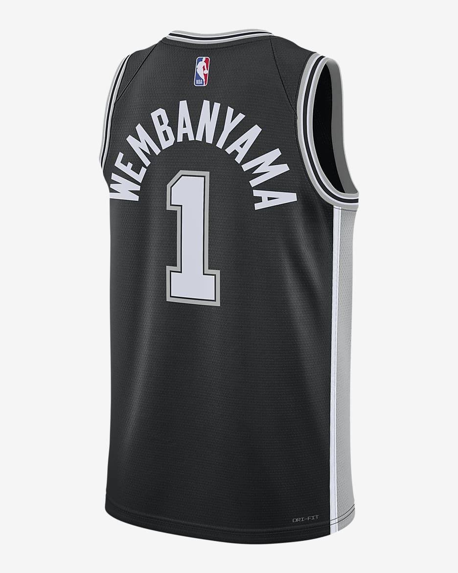 San Antonio Spurs Icon Edition 2022 23 Men s Nike Dri FIT NBA Swingman Jersey. Nike UK